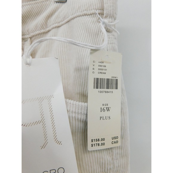 NWT PILCRO The Rylan Relaxed High-Rise Flare Pants Size 16W Plus - Picture 5 of 7